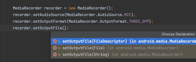 mediarecorder
